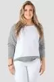 Standards & Practices Contemporary Fashion Women Plus Mesh Sweater 