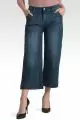 Aline Stretch Woven Eastside Midrise Cropped Jeans W Pork Chop Pockets