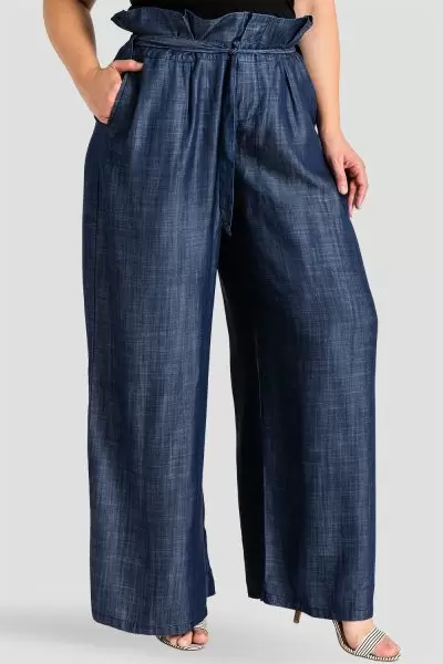 JDEFEG Wide Pants Casual for Women Fashion Women Plus Size Plus Velvet  Elastic High Waist Casual Jeans Pencil Pants Womens On Dress Pants Denim  Beige