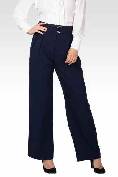 DressQueen---CARNATION High Waist Office Pants For Ladies Slacks